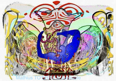 Arto — Tahiti, artographie de Mathius TO’ERAU