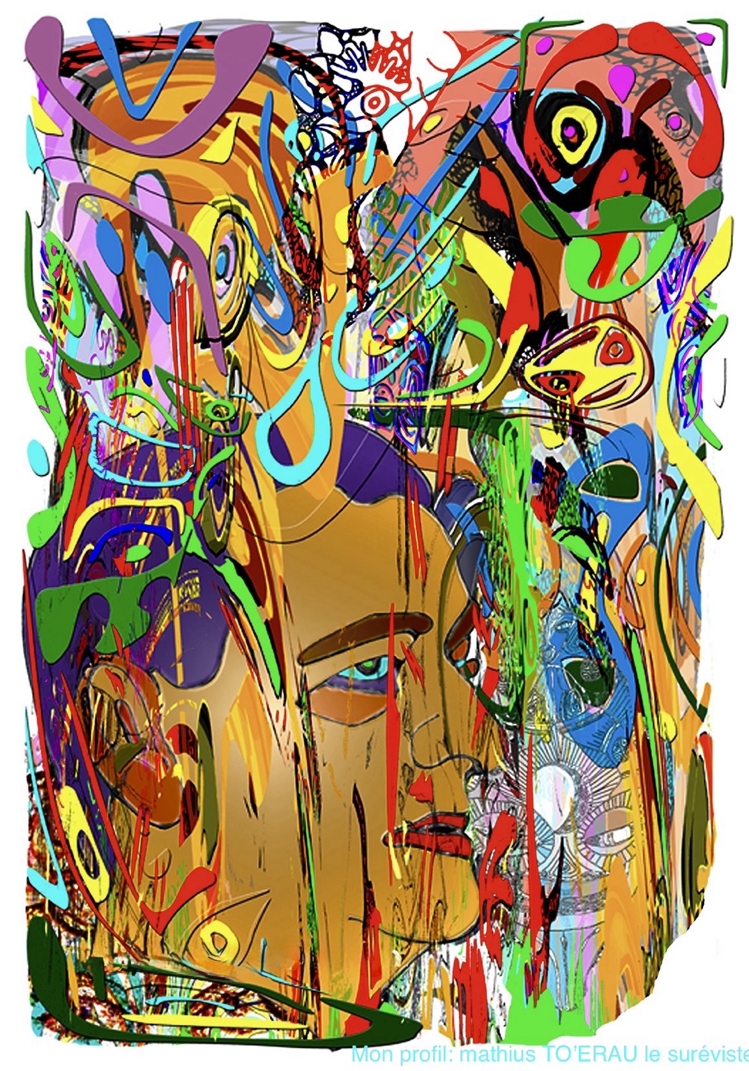 Arto — Tahiti, artographie de Mathius TO’ERAU
