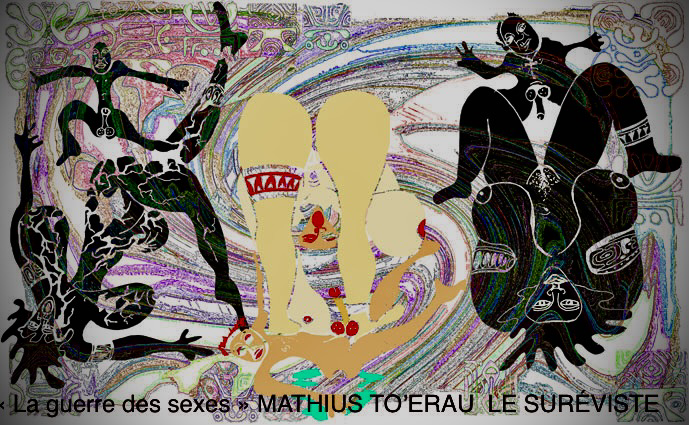 Arto — Tahiti, artographie de Mathius TO’ERAU