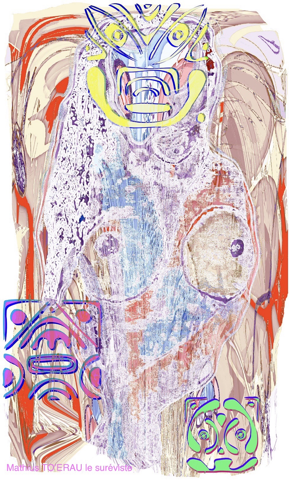 Arto — Tahiti, artographie de Mathius TO’ERAU