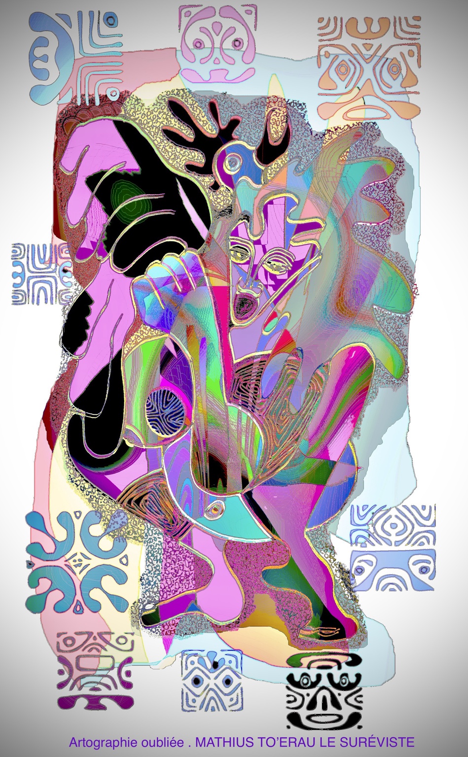 Arto — Tahiti, artographie de Mathius TO’ERAU