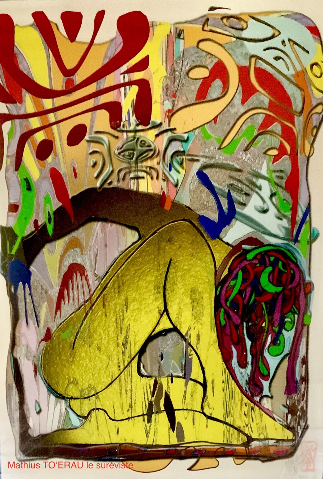 Arto — Tahiti, artographie de Mathius TO’ERAU